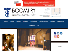 Tablet Screenshot of boomi.fi
