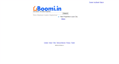 Desktop Screenshot of boomi.in